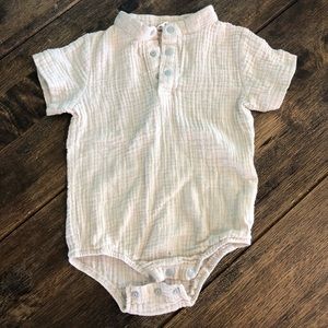 Pat Pat Muslin Button Up